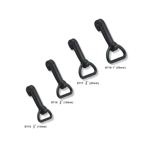 1 Inch Snap Hook Webbing Spring D Ring Hooks Buckles Swivel Hook With D Ring