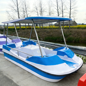 Pédalo électrique de haute qualité, durable, pour adultes, pour les visites touristiques, les parcs aquatiques et les manèges aquatiques. - Product Image 4