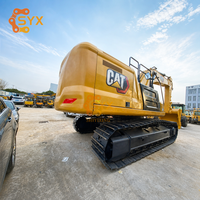 Гидравлический экскаватор CAT 336 с ковшом 1,5 м³, 37 тонн, б/у, для тяжелых работ, с длительным сроком службы на открытом воздухе, для строительства ирригационных каналов