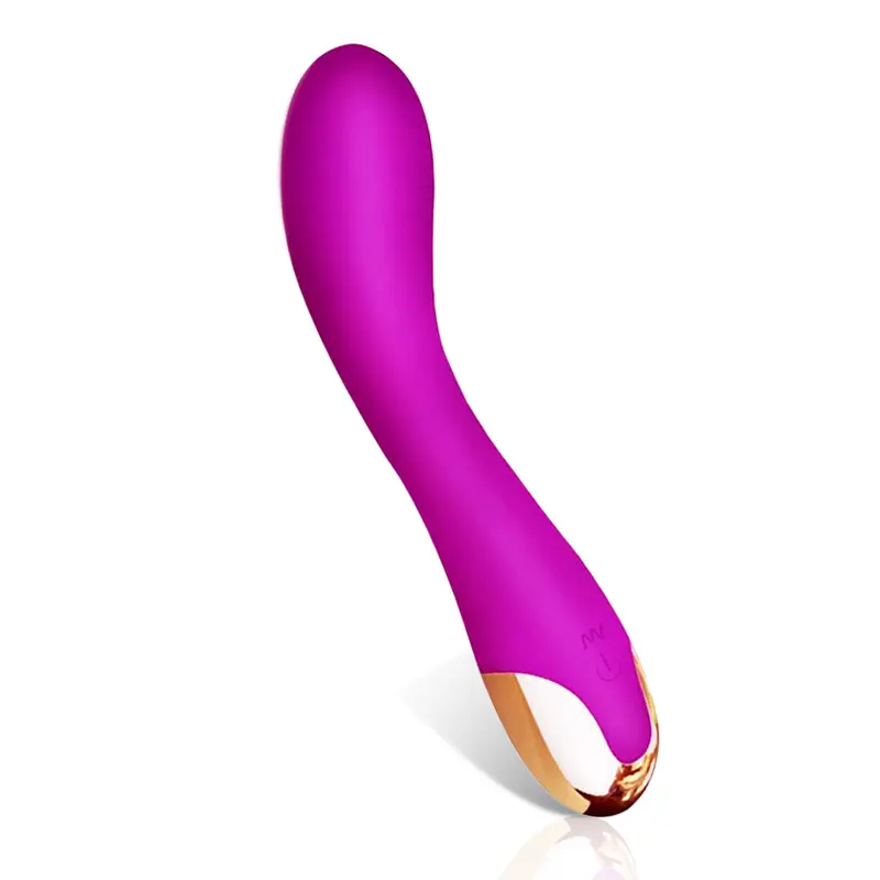 Masseur de baguette en silicone silencieux de haute qualité Godes rechargeables par USB à vibrations fortes et vibrateurs G Spot