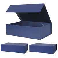 Small Empty Fold Wedding Gift Boxes Mailer Box Foldable Cardboard Paper Packaging Custom Large Gift Box