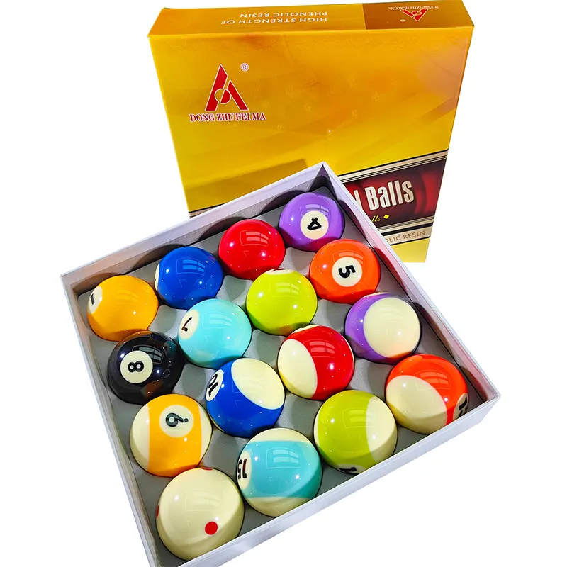Set di palline a grandezza naturale di qualità Premium Set di palline da biliardo 16 pezzi accessorio per Billliards Next Gen palle fenoliche
