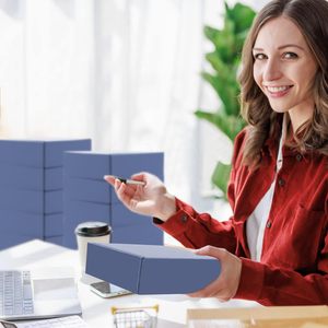 Nouvelle boîte cadeau pliable pour vêtements, emballage commercial, boîte postale en papier, boîte en carton avec logo personnalisé - Product Image 4