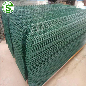 Clôture <span class=keywords><strong>en</strong></span> <span class=keywords><strong>treillis</strong></span> métallique <span class=keywords><strong>soudé</strong></span> 3D sur mesure, clôture <span class=keywords><strong>en</strong></span> <span class=keywords><strong>treillis</strong></span> métallique galvanisé 3D pour jardin décoratif - Product Image 1