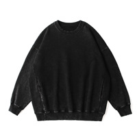 Sweat-shirt à motifs amples et rétro personnalisés adapté aux vêtements d'automne et d'hiver Sweat-shirt unisexe grande taille 100% coton