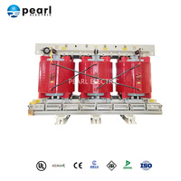 Transformateur de puissance industriel triphasé 60Hz à noyau en alliage amorphe, type sec, haute tension, pour intérieur, marque Pearl Electric
