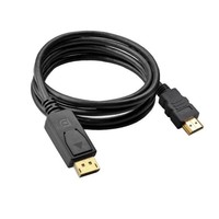 Cable DisplayPort SIPU con 4k HDR 60Hz, Cable HDMI a DP Chapado en Oro para Video, PC, Laptop, TV, 1.8m 2m