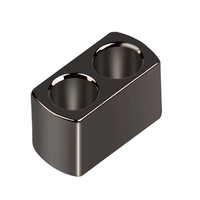 Adaptateur audio double jack 3,4 mm en alliage d'aluminium, séparateur en Y, connecteur de câble pour écouteurs et casque
