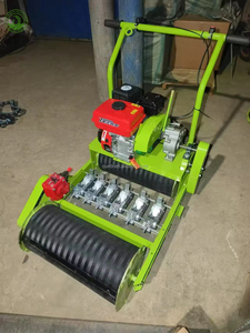เครื่องปลูกผักแบบเข็นมือ รุ่นใหม่ 5 6 7 8 9 10 11 12 แถว เครื่องปลูกเรพซีด เครื่องหยอดเมล็ดพันธุ์แบบเข็นมือ รุ่นใหม่ - Product Image 4