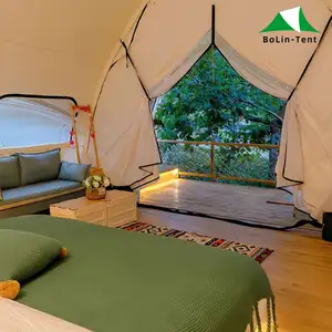 Factory Price Outdoor Luxury Safari Hotel Lodge Resort Safari Tent For Sale