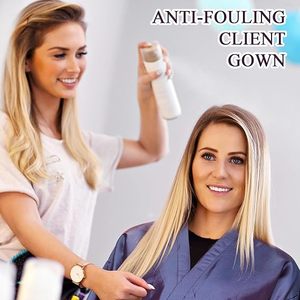 Kimono de Salon de <span class=keywords><strong>Coiffure</strong></span> Maihary Anti-électrostatique et Imperméable avec Logo Personnalisé pour Clients de Barbier - Product Image 6