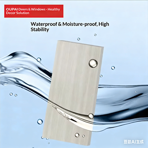 <span class=keywords><strong>Porta</strong></span> in Legno e Plastica OUPAI per Interni, Manuale, Moderna, Impermeabile, Senza Vernice, Doppia Protezione OPMA-2001M-<span class=keywords><strong>L</strong></span> (Hardware Incluso) - Product Image 3