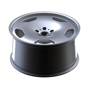Cerchi in Lega Forgiati Classici da 17 18 19 20 24 Pollici Finitura Argento per Vetture <span class=keywords><strong>Mercedes</strong></span> W123 W124 <span class=keywords><strong>W126</strong></span> W202 W203 W204 <span class=keywords><strong>W126</strong></span> - Product Image 3