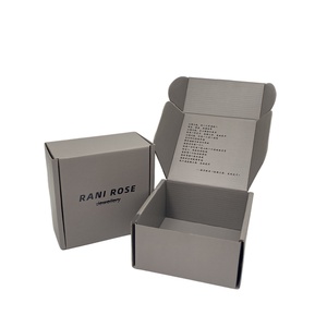 Caja de Envío de Papel con Logotipo Personalizado, Bajo MOQ, Impresión Mate o Brillante, para Ropa, Regalos y Embalaje - Product Image 1