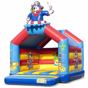 Petit château gonflable de saut de pirate, cavalier gonflable de marche de lune, trampoline gonflable - Product Image 1