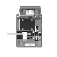 SIXIANTO CS21 2-in-1 Fiber Optic Cleaver with Thermal Stripper, Rechargeable High Precision Fiber Cutter With Fixtures