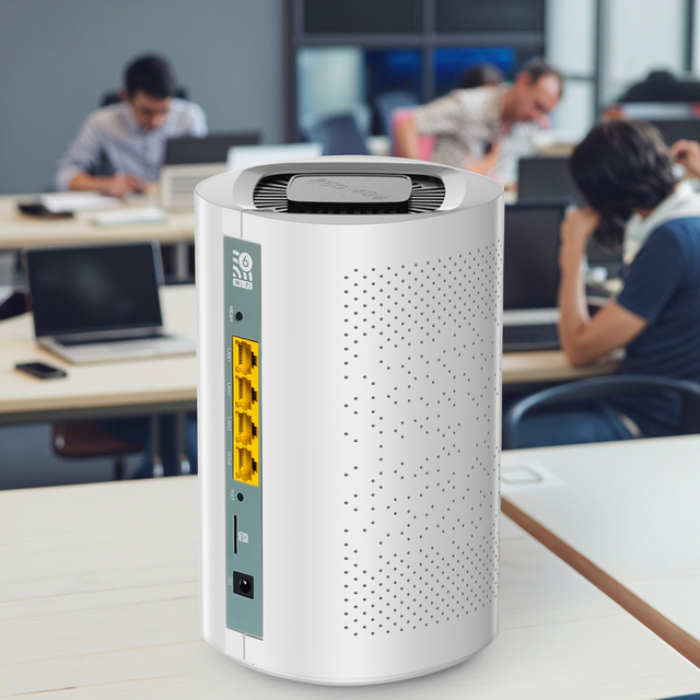 Enterprise Grade 5G Dual Band WiFi Router with SIM Slot and 1000Mbps Gigabit Ethernet Ports AX3000 with FCC CE Certification