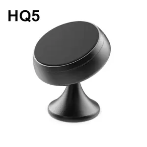 Strong magnet Zinc Alloy car mobile phone stand 360 degree adjustable metal car accessories phone holder for car