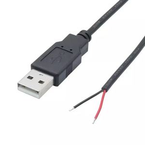 12V <span class=keywords><strong>DC</strong></span> Stromkabel-Adapter 5,5*2,1mm Stecker 5521 USB <span class=keywords><strong>DC</strong></span> Verlängerung Reines Kupferkabel PVC für Elektronik Verkabelung - Product Image 5