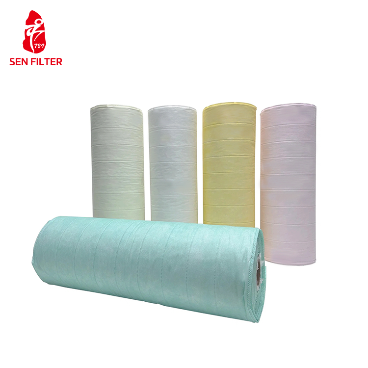Medium Efficiency G4 F7 F8 F9 Bag Filter Cloth Strainer for Air Purification