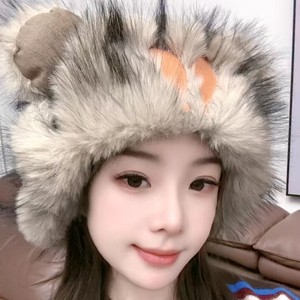 Lindo gorro de esquí de peluche de Mickey Mouse con orejeras, gorro cálido de invierno para mujeres y hombres, a prueba de viento, mantiene el calor, gorro para adultos - Product Image 4