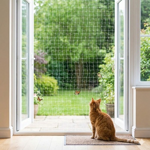 Red de Protección de Monofilamento de Nailon Transparente Más Vendida <span class=keywords><strong>para</strong></span> Balcón, Red de Seguridad Invisible <span class=keywords><strong>para</strong></span> <span class=keywords><strong>Gatos</strong></span> - Product Image 5