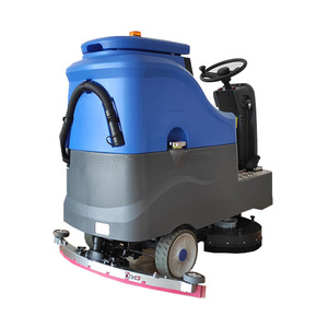 Ride On Floor Scrubber 42 In 48V Battery Electric Warehouse Workshop Cleaning Machine - Product Image 5