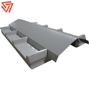 Cubierta y Canalón <span class=keywords><strong>para</strong></span> Techos de Paneles Sándwich, Núcleo de PU/PUR Ignífugo B1, Color Personalizado - Product Image 2