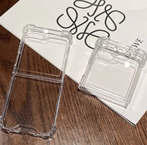 Pour Z Flip 7 antichoc clair à quatre coins Anti-chute TPU PC étui rigide tout compris pour samsung galaxy Flip 6 4 <span class=keywords><strong>5</strong></span> téléphone portable - Product Image 2
