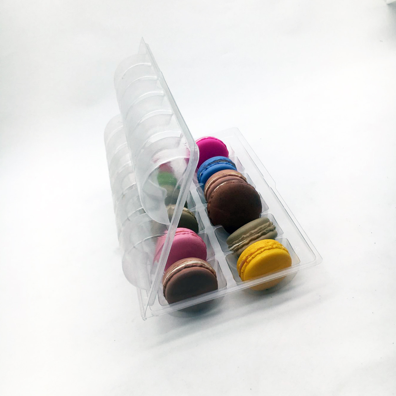 Customized Plastic Clam Shell Packaging Plastic Tray food grade