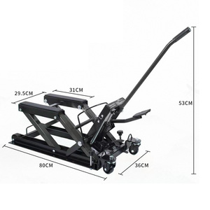 Sollevatore a Forbice Industriale <span class=keywords><strong>Professionale</strong></span> per Moto da 1500 libbre - Attrezzo per Flotte Pesanti - Product Image 3