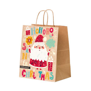 Bolsa de papel temática navideña Embalaje con logotipo personalizado <span class=keywords><strong>Noel</strong></span> Sachet para leche Sushi Jelly Gifts - Product Image 6