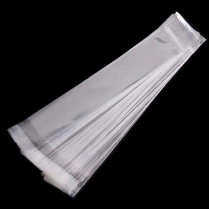 <span class=keywords><strong>Opp</strong></span> trong suốt Thẻ trắng đầu túi tùy chỉnh nhựa tự dính tiêu đề Túi Đối với trang sức quà tặng - Product Image 2