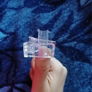 Clip acrílico para <span class=keywords><strong>uñas</strong></span>, <span class=keywords><strong>pinzas</strong></span> de Gel transparente para extensión de <span class=keywords><strong>uñas</strong></span>, UV, para manicura artística - Product Image 4