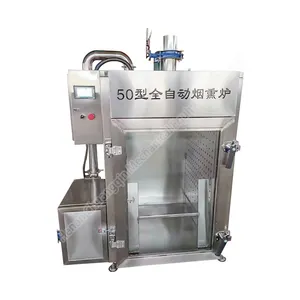 Automatic sausage stuffer filler smoke chamber sausage making machine pneumatic quantitative sausage stuffer