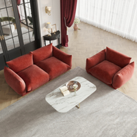 Sofá Modular Súper Cómodo y Elegante Sofá Moderno de Lujo en Terciopelo Sofá Suave de Diseño Italiano en Oferta