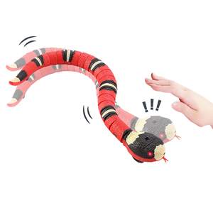 Juguete interactivo para gatos y serpientes, movimiento realista y sensor táctil, <span class=keywords><strong>reptil</strong></span> recargable - Product Image 1