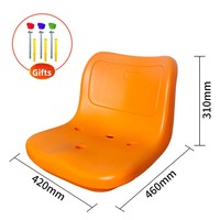 Chaise en plastique creuse moulée par soufflage à trois trous pour extérieur, modèle SP-08, avec supports et sièges – Vente en gros