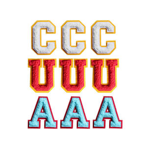 ผ้ากำมะหยี่ปักลายตัวอักษรสำหรับกางเกงยีนส์รองเท้าหมวกสำหรับเสื้อผ้าขนาดใหญ่ - Product Image 1