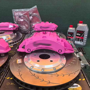 Kit d'étriers de frein en alliage d'aluminium de haute qualité pour <span class=keywords><strong>Brembo</strong></span> 19Z 6p avant 4p arrière avec disques ventilés en acier pour Toyota Highlander - Product Image 2