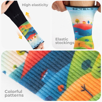 WRELS Chaussettes à cinq doigts, vente chaude, chaussettes colorées confortables, accessoires de course, chaussettes de sport respirantes et anti-transpiration