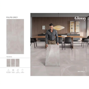 600x1200mm Marble Look Polished Glazed Porcelain Wall Floor <b>Tiles</b> High Gloss 8.5mm - Product Image 4