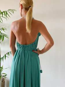 Vêtements pour femmes faits à la main imprimés Maxi décontractés nouveaux vêtements imprimés à la main de haute qualité robe Maxi ample grande taille caftan pour femmes - Product Image 2