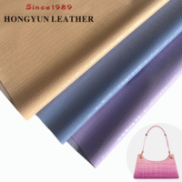Simili cuir de designer résistant à l'hydrolyse, cuir PVC de qualité supérieure à grain crocodile pour sacs, chaussures, meubles