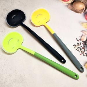 <b>Silicone</b> Smiley Mushroom Spatula Non Stick Pan Cooking Utensil Reusable Kitchen <b>Tool</b> - Product Image 3