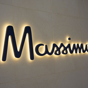Panneaux publicitaires sandwich 3D en métal personnalisés pour extérieur, portables, rétroéclairés par <span class=keywords><strong>LED</strong></span>, avec logo lumineux pour enseigne commerciale - Product Image 2