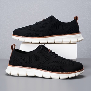Chaussures de course légères de luxe pour hommes, style décontracté et sportif, à lacets, respirantes, avec tige en maille et semelle extérieure en EVA - Product Image 4
