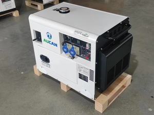 Générateur d'essence numérique silencieux 12000W 4 temps 12kVA ultra silencieux monophasé/triphasé portable démarrage 12V/24V DC - Product Image 3