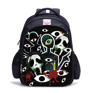 Bolsa de libros escolares para niños con logotipo personalizado, mochila con patrones de dibujos animados para el hogar, productos artesanales hechos a mano - Product Image 6