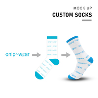Chaussettes de sport personnalisées OEM à faible MOQ avec logo et motif, chaussettes athlétiques en gros, chaussettes de sport en coton pour hommes avec logo personnalisé
